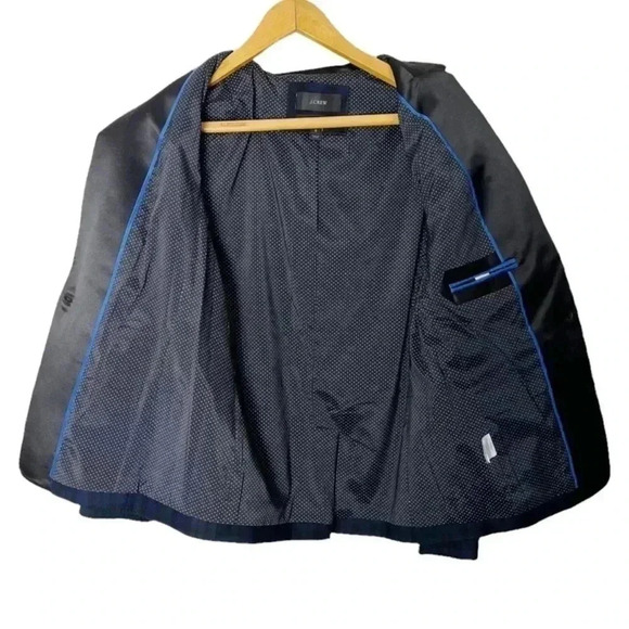 J. Crew Women's Blackwatch Tartan Plaid Wool Regent
Jacket Blazer size 4 - Picture 6 of 8